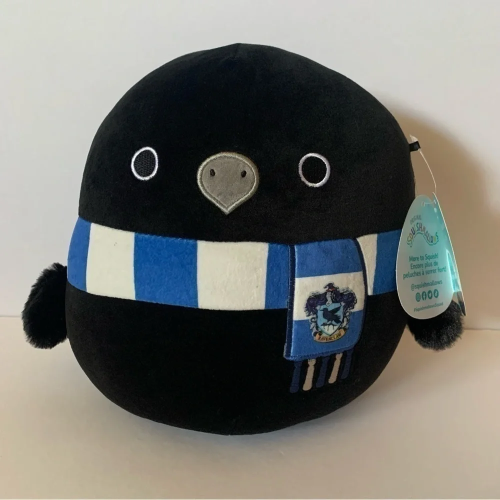NWT. SQUISHMALLOWS Harry Potter Ravenclaw Raven 10” Plush
